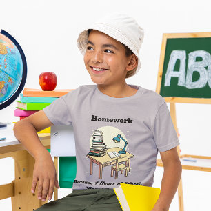 Homework: Because 7 Hours of School Wasn't Enough Tri-Blend Shirt