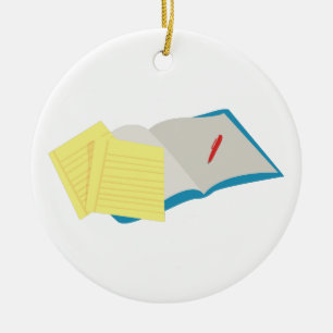 Homework Ceramic Tree Decoration