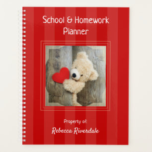 Homework Planner - Teddy Bear - HAMbyWG