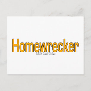 Homewrecker Postcard