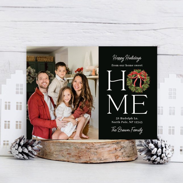 Homey Greeting Holiday Card Moving Announcement (Creator Uploaded)