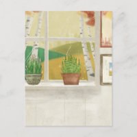 Homey window spring nature home interior