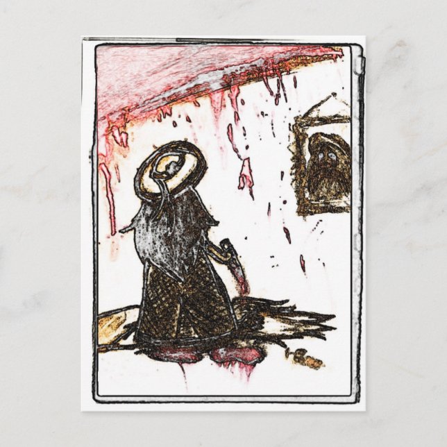 Homicidal Postcard (Front)