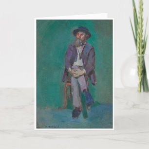 Homme assis (1900) thank you card