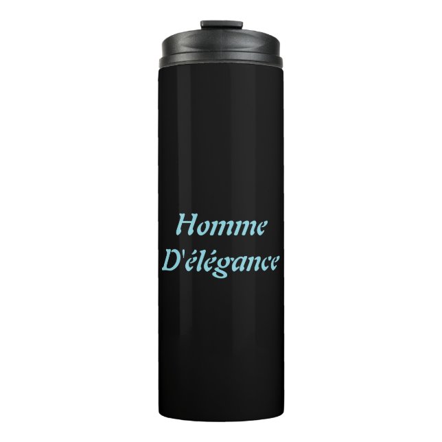 Homme  D'élégance Thermal Tumbler (Front)