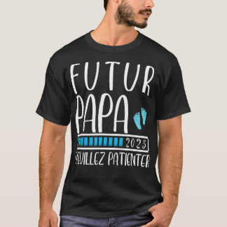 Homme Futur papa 2023 T-Shirt
