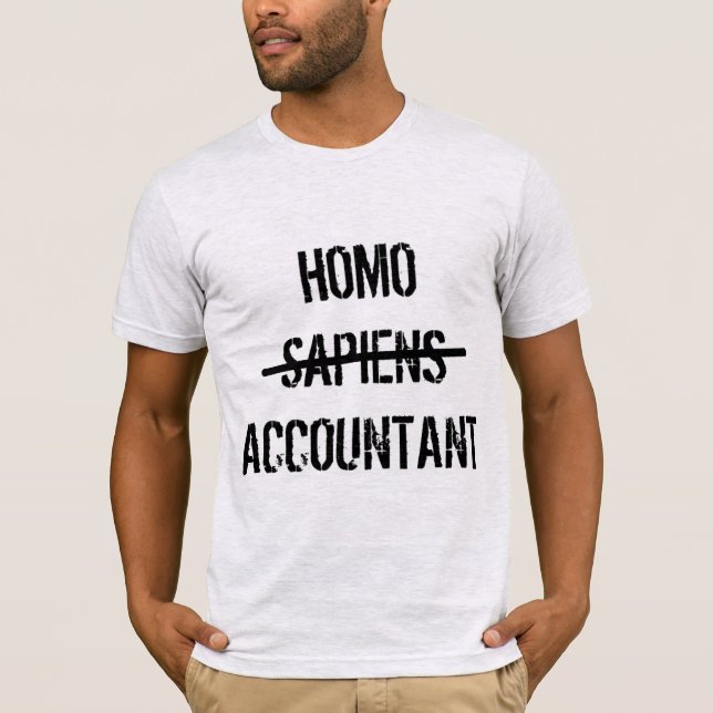 "Homo accountant" T-Shirt (Front)