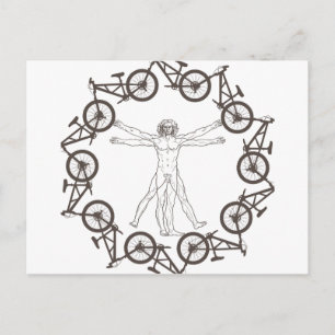 Homo Cyclistus Postcard