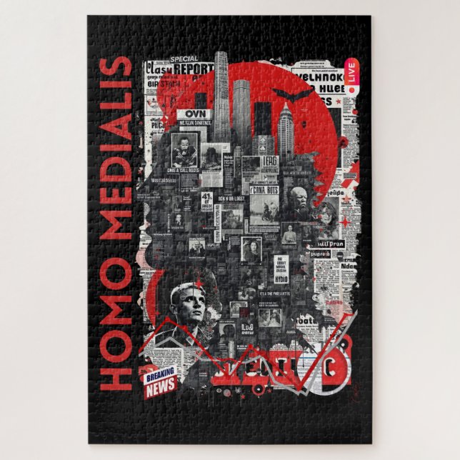 Homo Medialis Jigsaw Puzzle (Vertical)