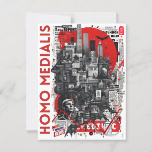 Homo Medialis Postcard