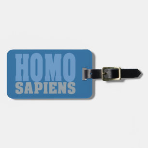 HOMO SAPIENS custom luggage tags