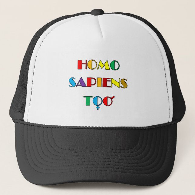 HOMO SAPIENS Hat (Front)