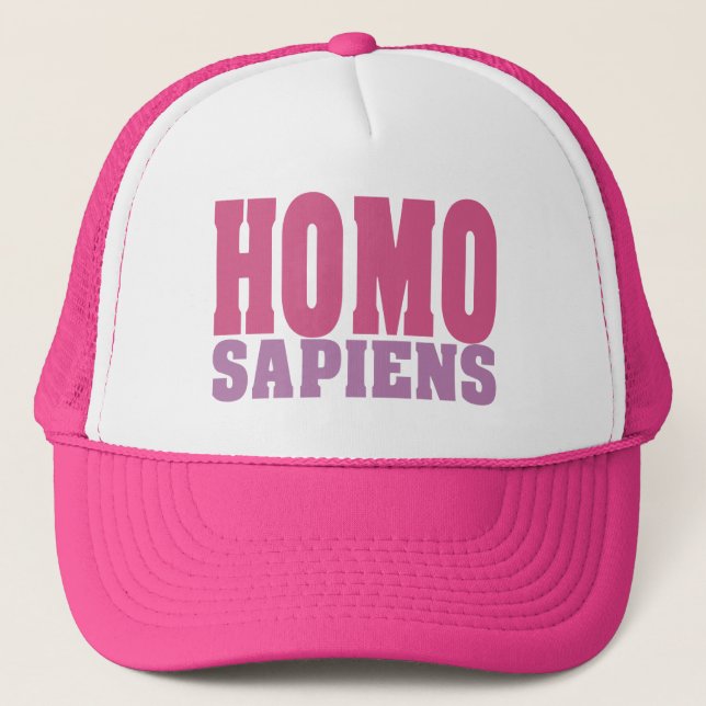 HOMO SAPIENS hats (Front)