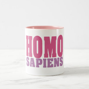 HOMO SAPIENS mugs