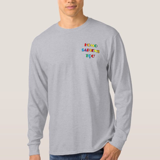 HOMO SAPIENS T-Shirt (Front)