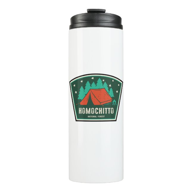 Homochitto National Forest Mississippi Camping Thermal Tumbler (Front)
