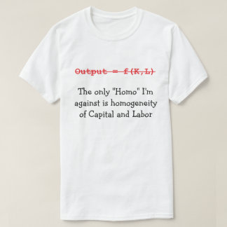 Homogeneity of Capital Design #3 T-Shirt
