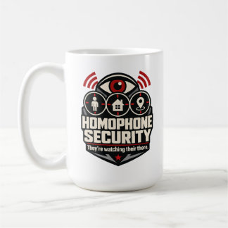 Homophone Security – They’re Watching Their There Coffee Mug