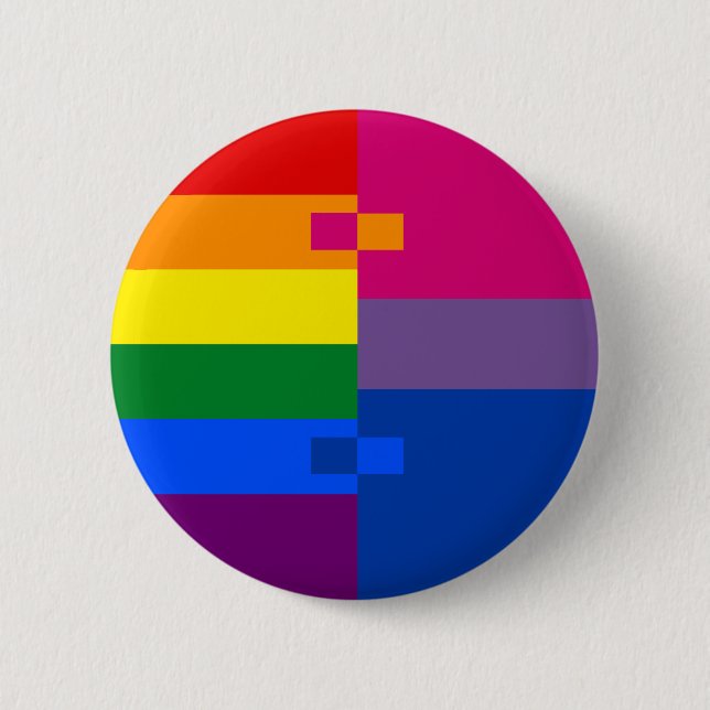 Homoromantic Bisexual Pin (Front)