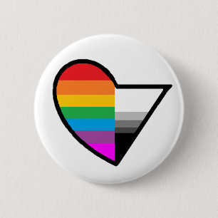 Homoromantic Demisexual Button