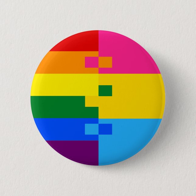 Homoromantic Pansexual Pin (Front)