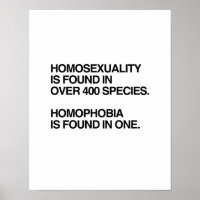 HOMOSEXUALITY IS FOUND IN 400 SPECIES