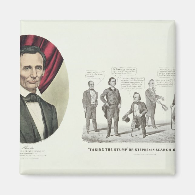 Hon. Abraham Lincoln Magnet (Front)