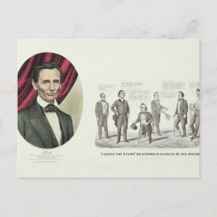 Hon. Abraham Lincoln Postcard