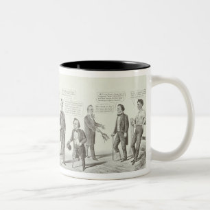 Hon. Abraham Lincoln Two-Tone Coffee Mug
