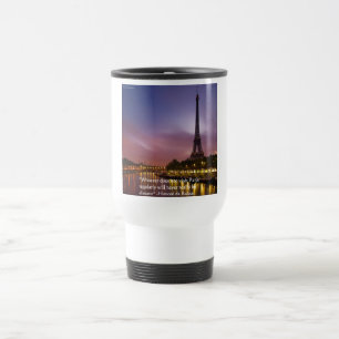 Hon de Balzac On Paris France Travel Mug
