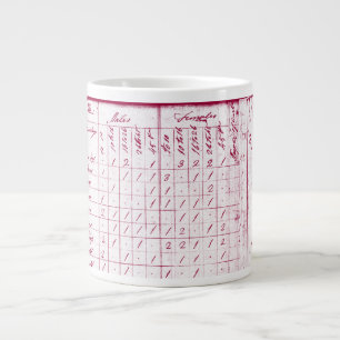 Hon. John Adams, 2nd President, 20oz. Mug Reddish