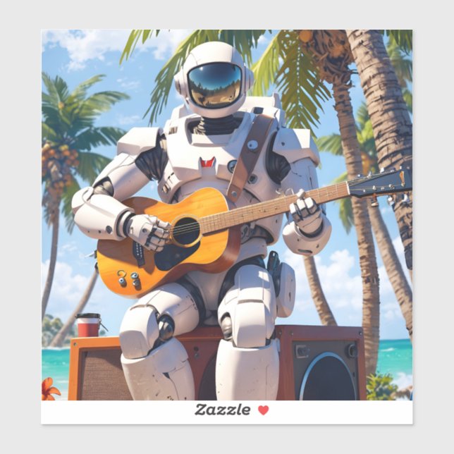 Honda asimo nasa robonaut automaton playing gui... (Sheet)