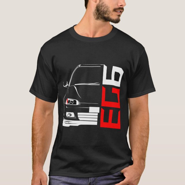 Honda Civic EG 6 JDM T shirt (Front)