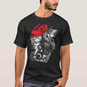 Honda S2000 F20C Engine   T-Shirt