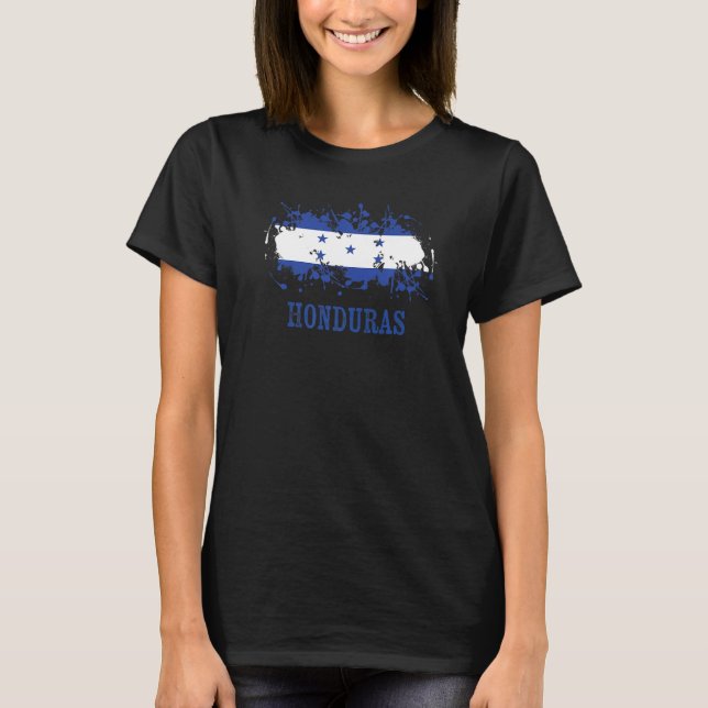Honduran enthusiasts for Honduras and Honduras T-Shirt (Front)