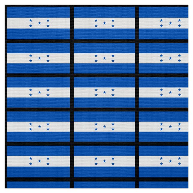 Honduran flag fabric (Swatch)