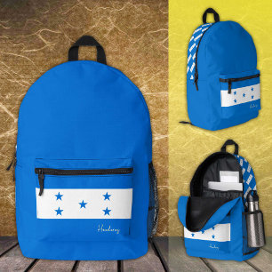 Honduras, backpack, Honduras Flag / patriotic Printed Backpack