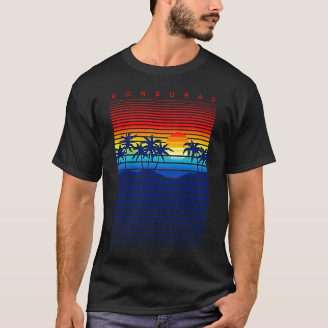 Honduras beach T-Shirt (Front)