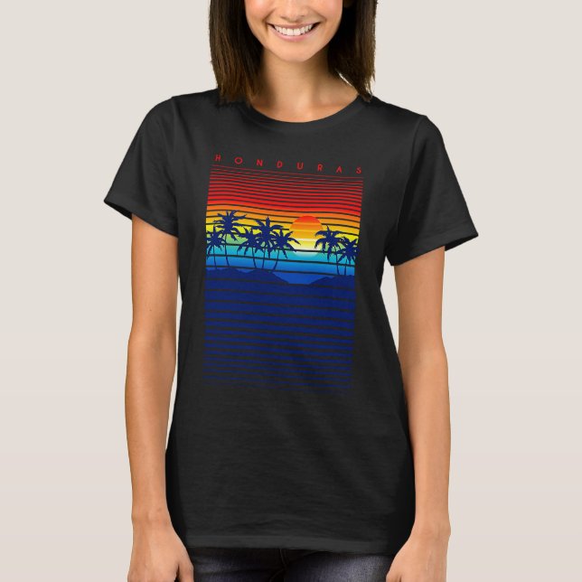Honduras beach T-Shirt (Front)