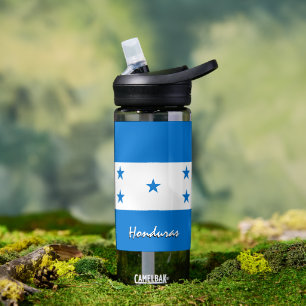 Honduras bottle, patriotic Honduras Flag Water Bottle