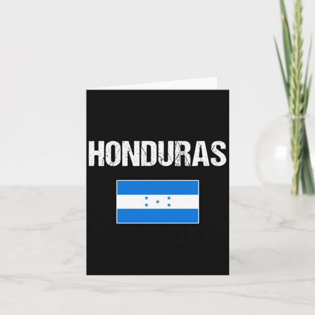 Honduras Card (Front)
