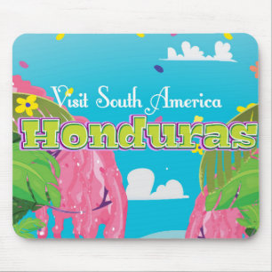 honduras Cartoon Travel print. Mouse Mat