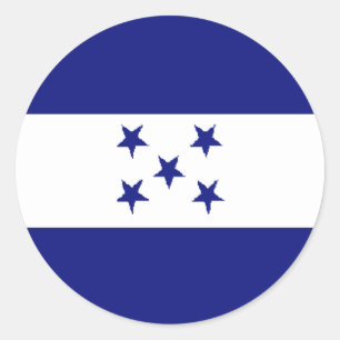 Honduras Classic Round Sticker