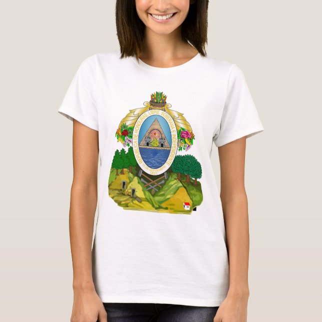 Honduras Coat of arms HN T-Shirt (Front)