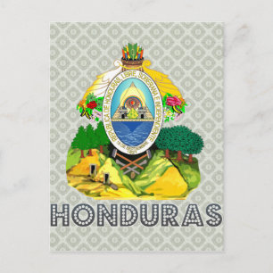 Honduras Coat of Arms Postcard