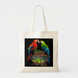 Honduras, Copan maya, loros Tote Bag
