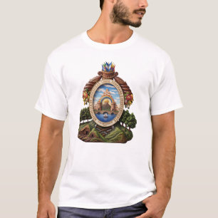 Honduras country coat arms symbol emblem flag T-Shirt