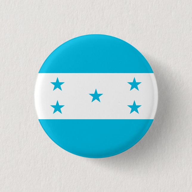 Honduras Flag 3 Cm Round Badge (Front)