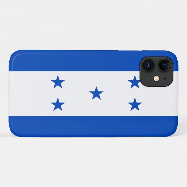 Honduras Flag Case-Mate iPhone Case (Back (Horizontal))