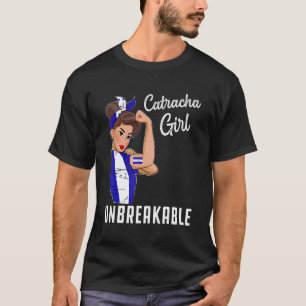 Honduras Flag Catracha Dna Hondureñas Tegucigalpa  T-Shirt